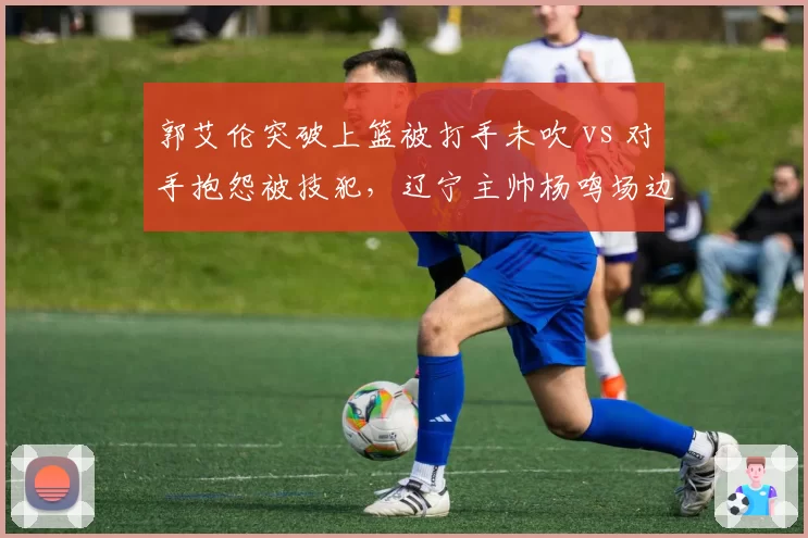 郭艾伦突破上篮被打手未吹 vs 对手抱怨被技犯，辽宁主帅杨鸣场边苦笑